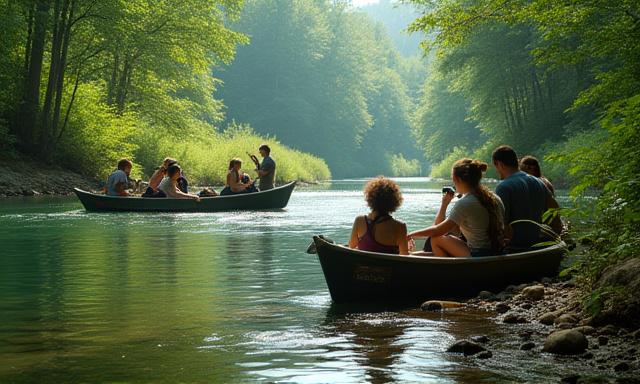 Educational river tours focusing on ecology and conservation